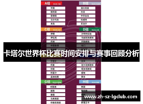 卡塔尔世界杯比赛时间安排与赛事回顾分析